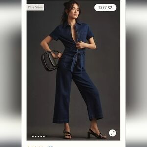 The Colette denim jumpsuit